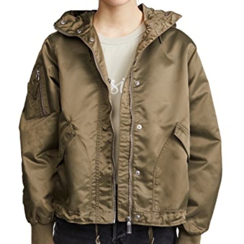 Hunter Refined Drawstring Bomber Jacket